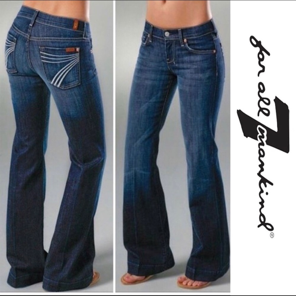 7 for all Mankind size 29 Dojo bootcut jeans